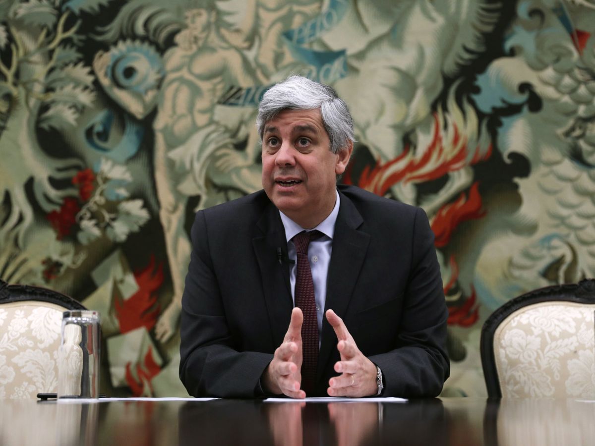 Foto: El presidente del Eurogrupo, Mario Centeno. (Reuters)