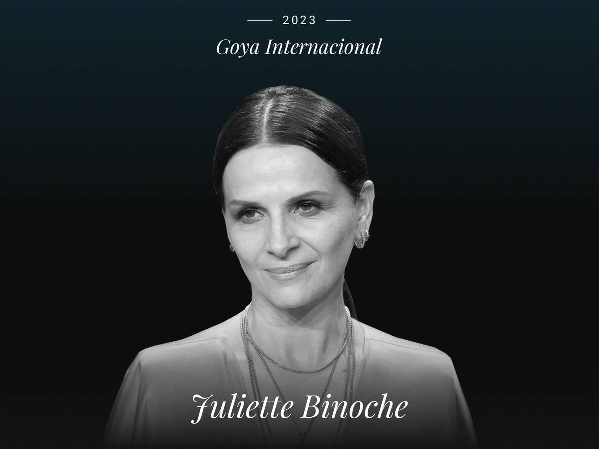 Foto: Goya internacional a Juliette Binoche: ¿por qué la Academia de Cine se lo da? (Emma Esser)