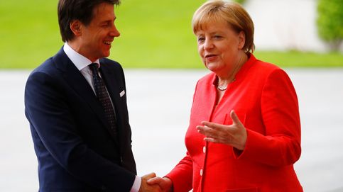 Merkel, en la cuerda floja, tiende una mano a Roma