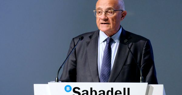 Foto: Josep Oliu, presidente de Banco Sabadell. (Reuters)
