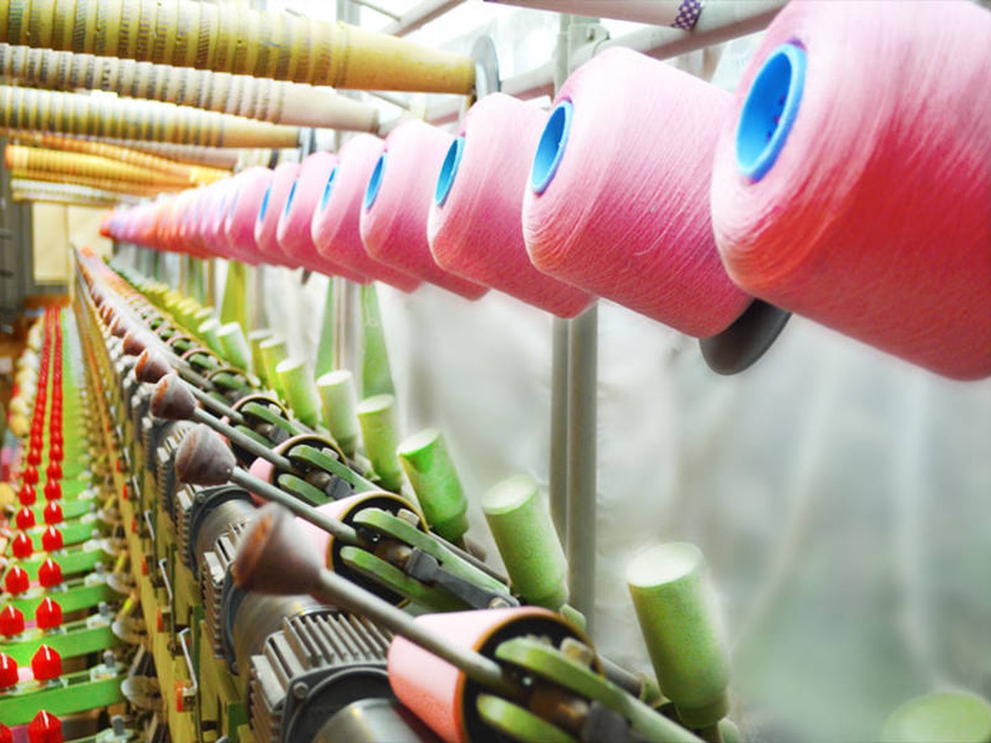 La fábrica de coloración de hilados, Colornou, en Sagunto. 