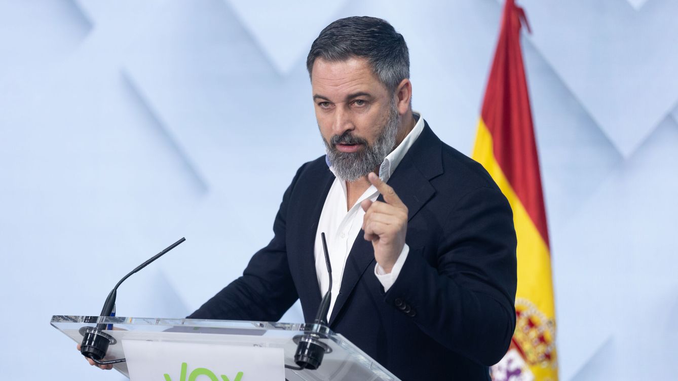 Foto: El líder de Vox, Santiago Abascal. (Eduardo Parra/Europa Press)