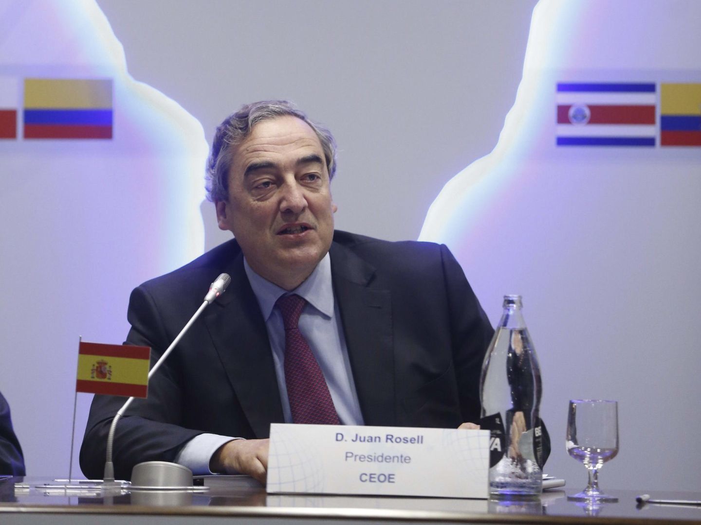 El presidente de CEOE, Juan Rosell. (EFE)