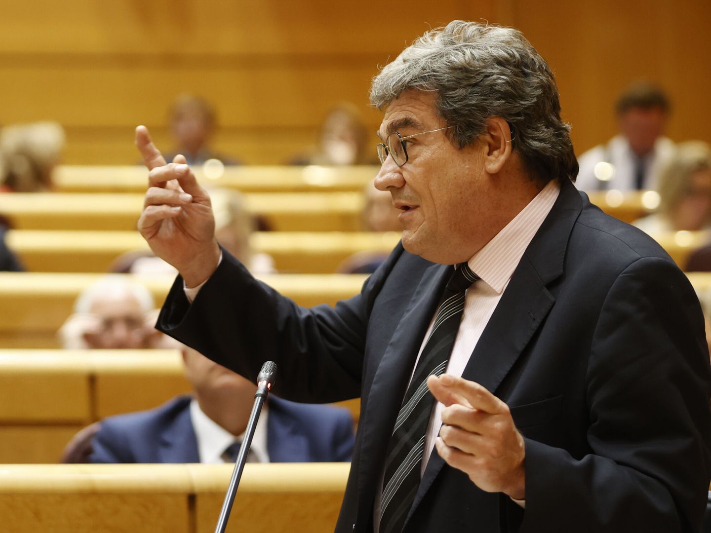 El ministro de Inclusión, Seguridad Social y Migraciones, José Luis Escrivá. (EFE/Mariscal)