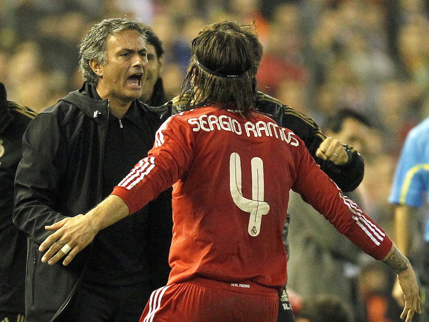 Mourinho y Ramos tuvieron serios encontronazos en Madrid. (Reuters)