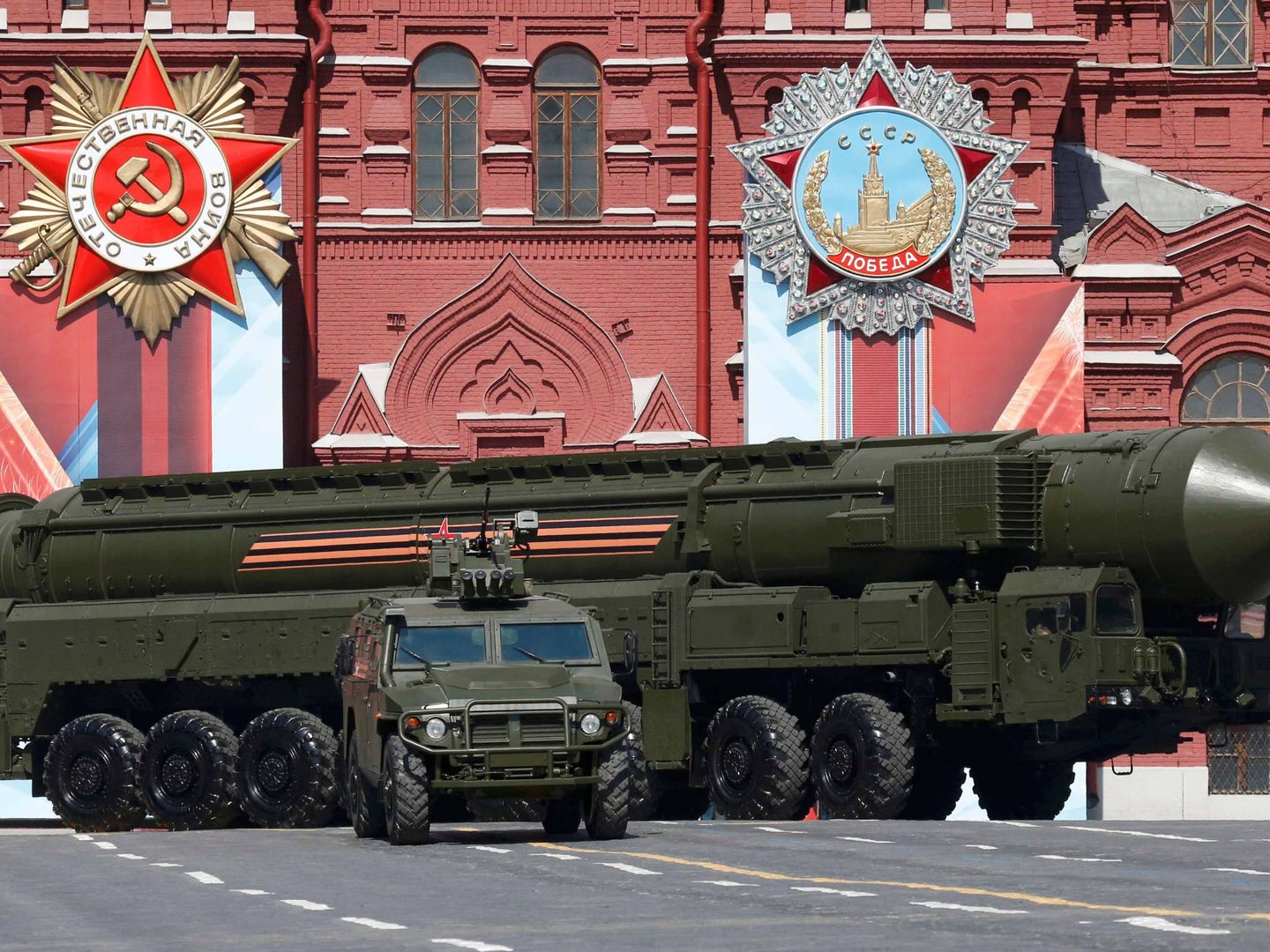El misil balístico intercontinental ruso Yars RS-24. (Foto: Reuters)
