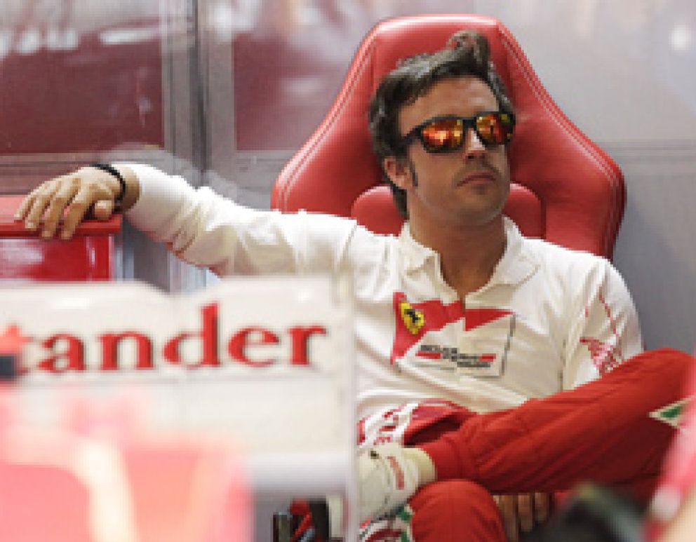 Foto: Alonso: "Grosjean me pidió disculpas por 'sms' y le contesté que todo está bien"