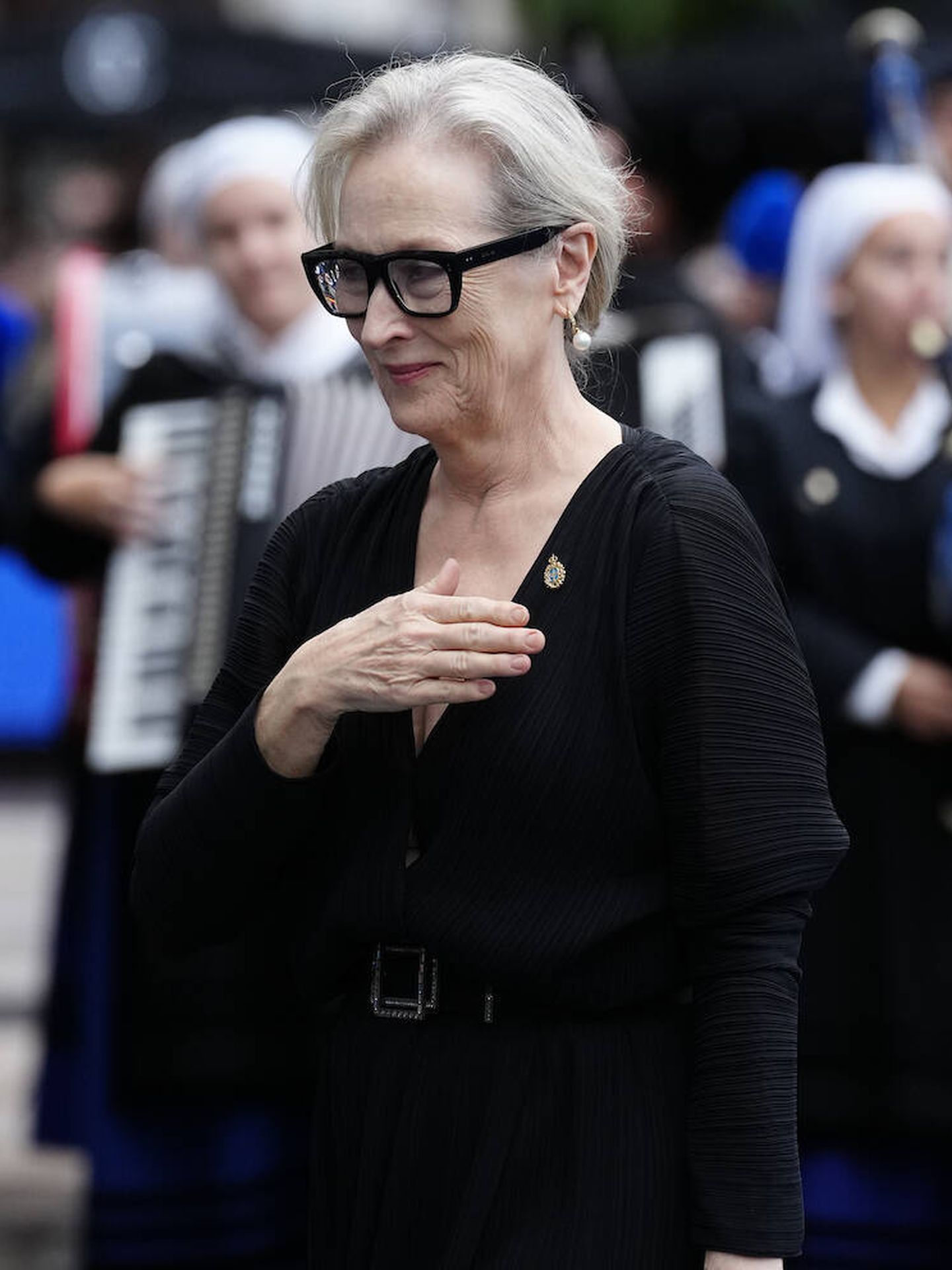 Meryl Streep en Oviedo. (LP)