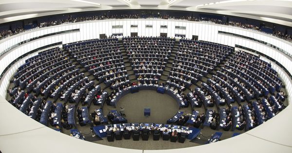 Foto: Vista general del Parlamento Europeo en Estrasburgo. (EFE)