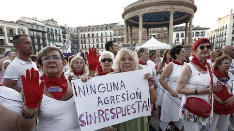 Pamplona muestra su rechazo a la agresión sexual denunciada estos Sanfermines