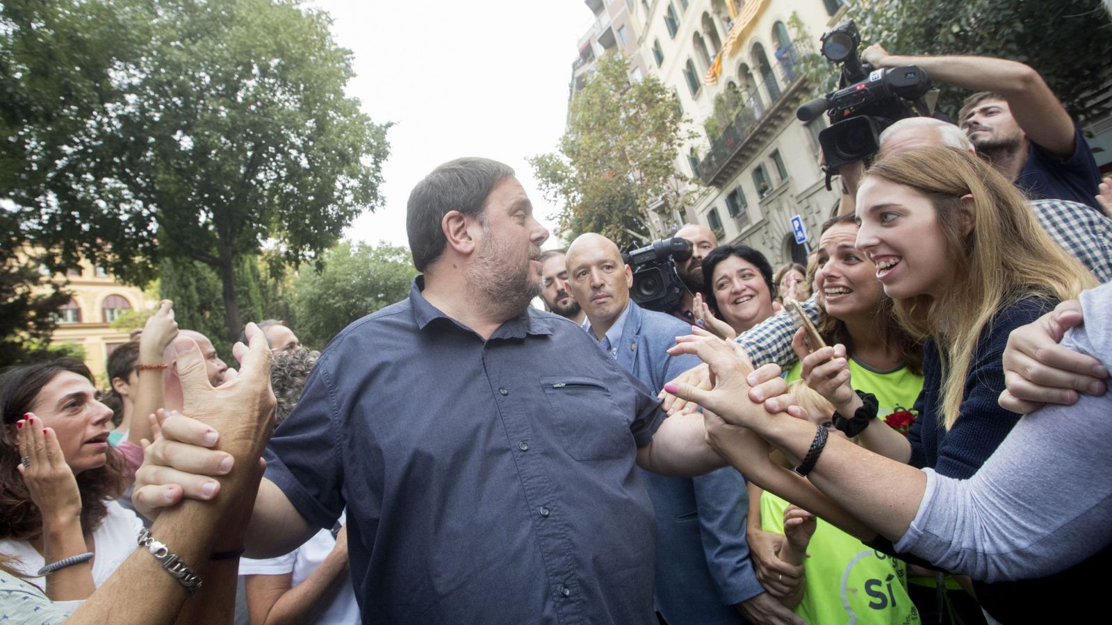 Foto: El 'vicepresident' económico de la Generalitat, Oriol Junqueras. (EFE)