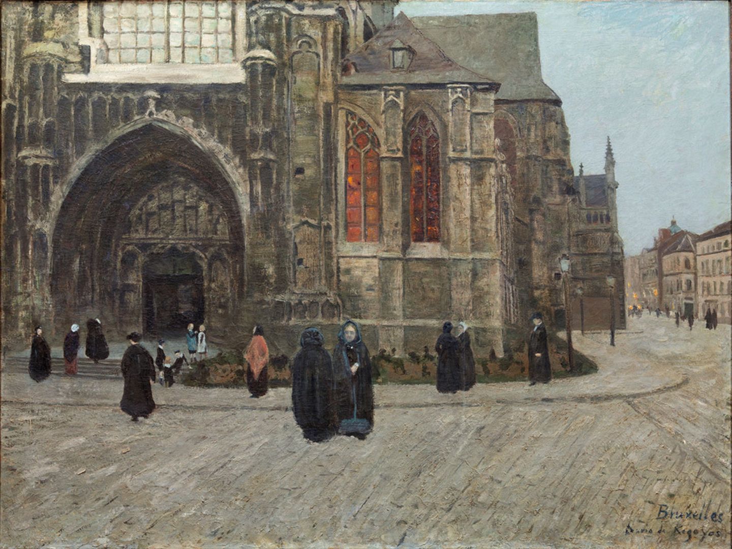 'El mes de María en Bruselas', 1884 