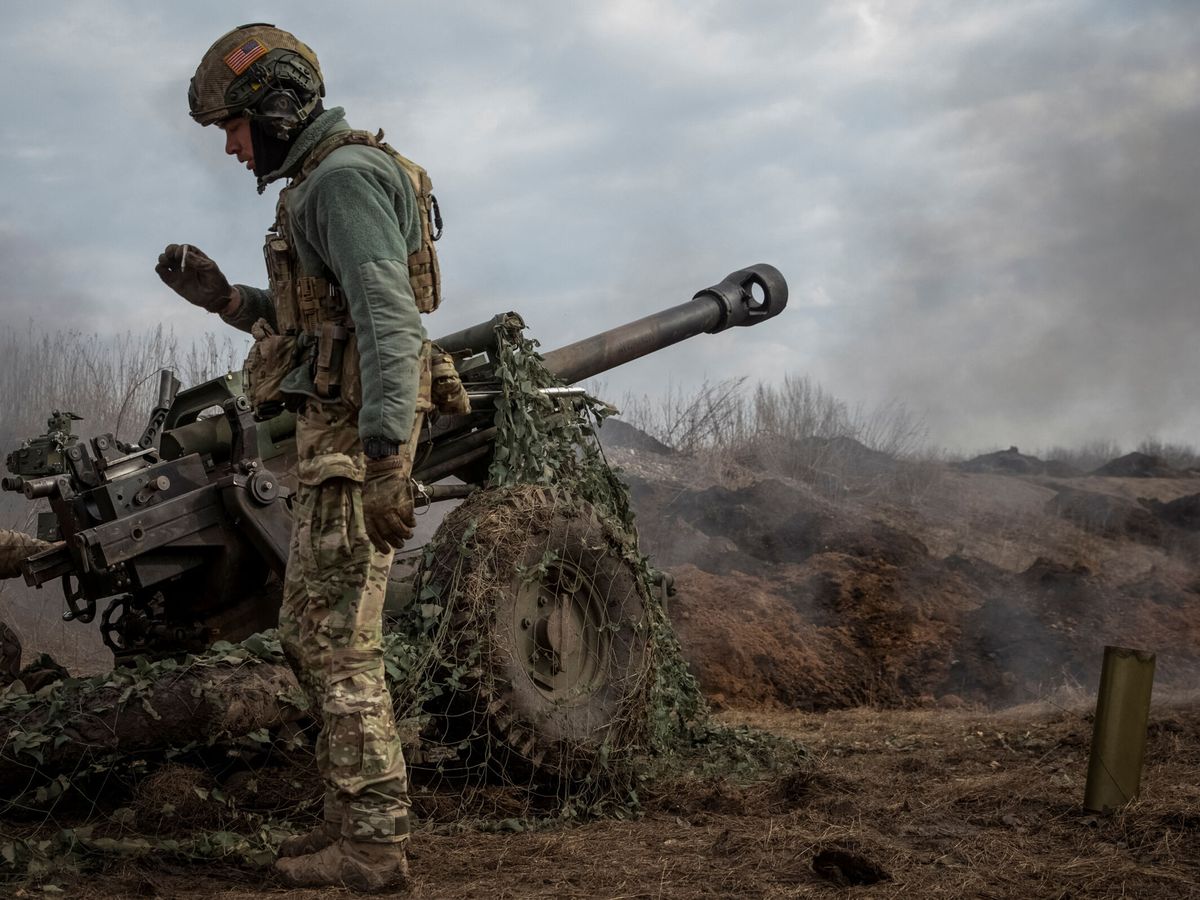 Foto: Soldado ruso en el frente de Bajmut. (Reuters/Oleksandr Ratushniak)