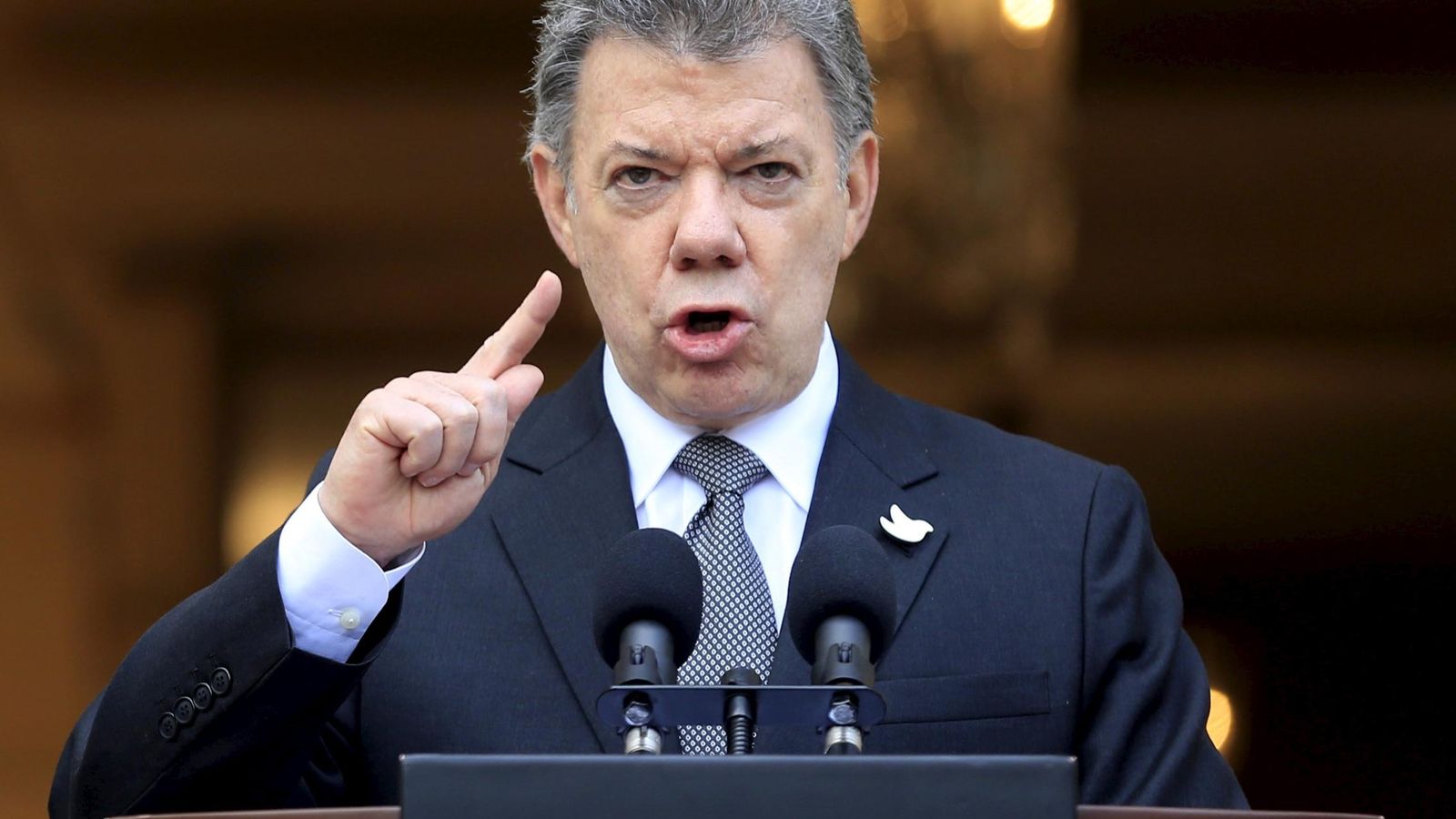 Foto: El presidente de Colombia, José Manuel Santos, se reunirá este lunes con el Papa (Reuters)