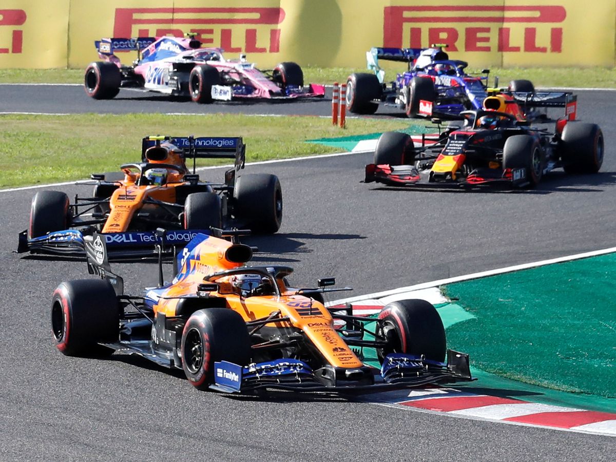 Foto: La Fórmula 1 en acción durante el Gran Premio de Japón. (Reuters)