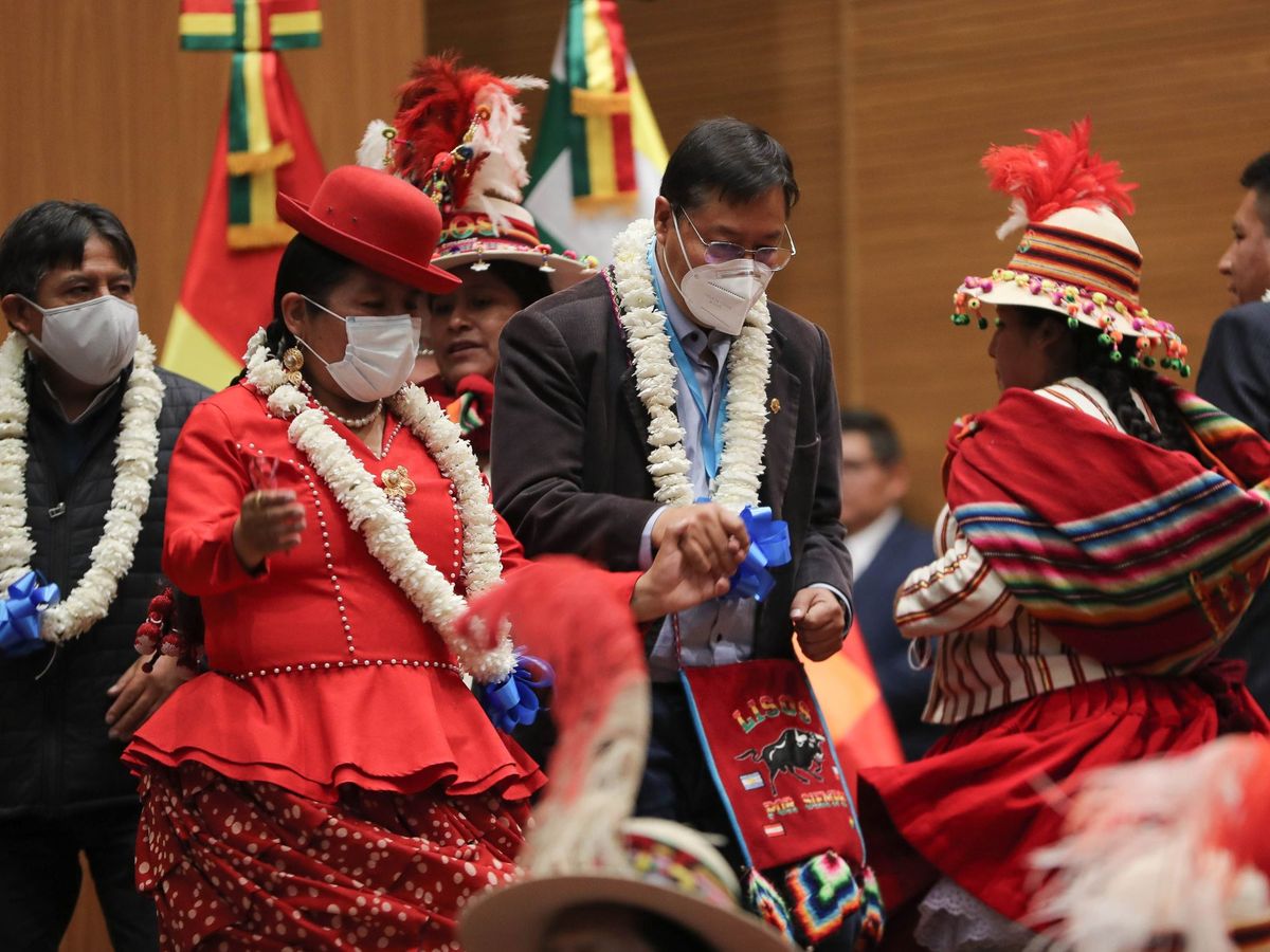 Foto: El nuevo presidente de Bolivia, Luis Arce, en un acto institucional. (EFE)