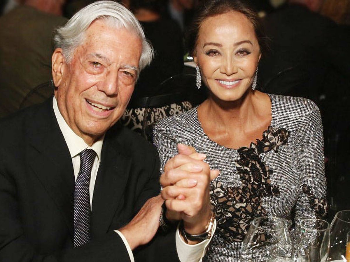 Foto: Vargas Llosa y Preysler. (Getty)