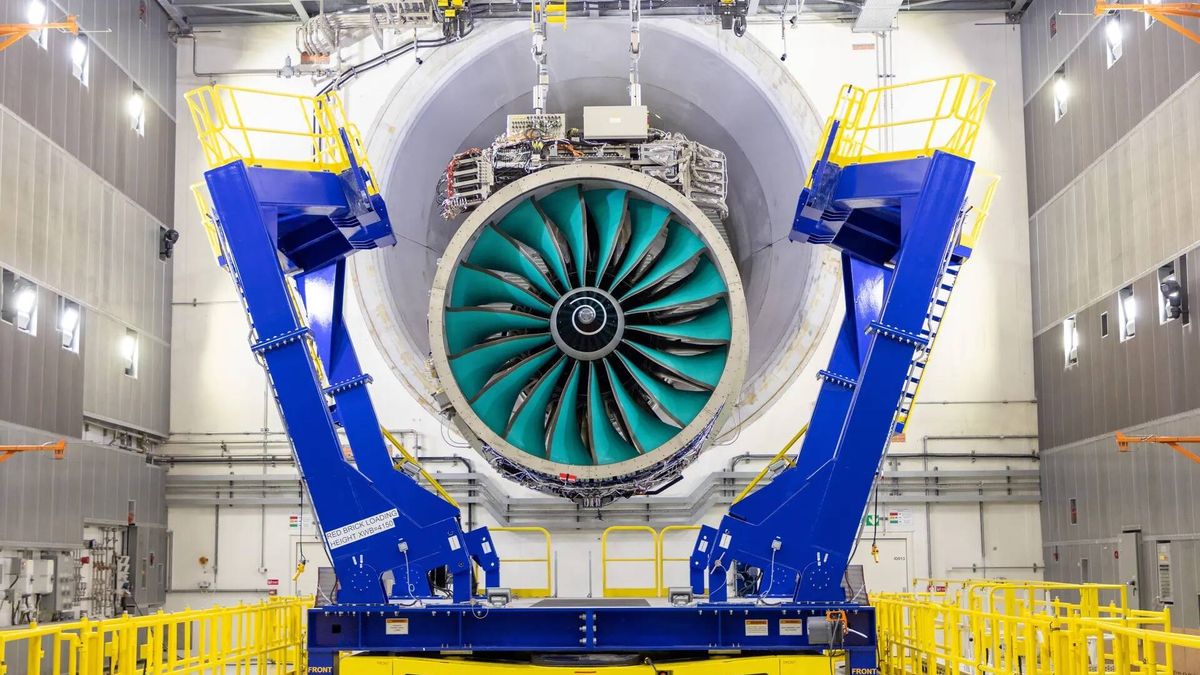 El nuevo UltraFan es el mayor motor de avión de la historia