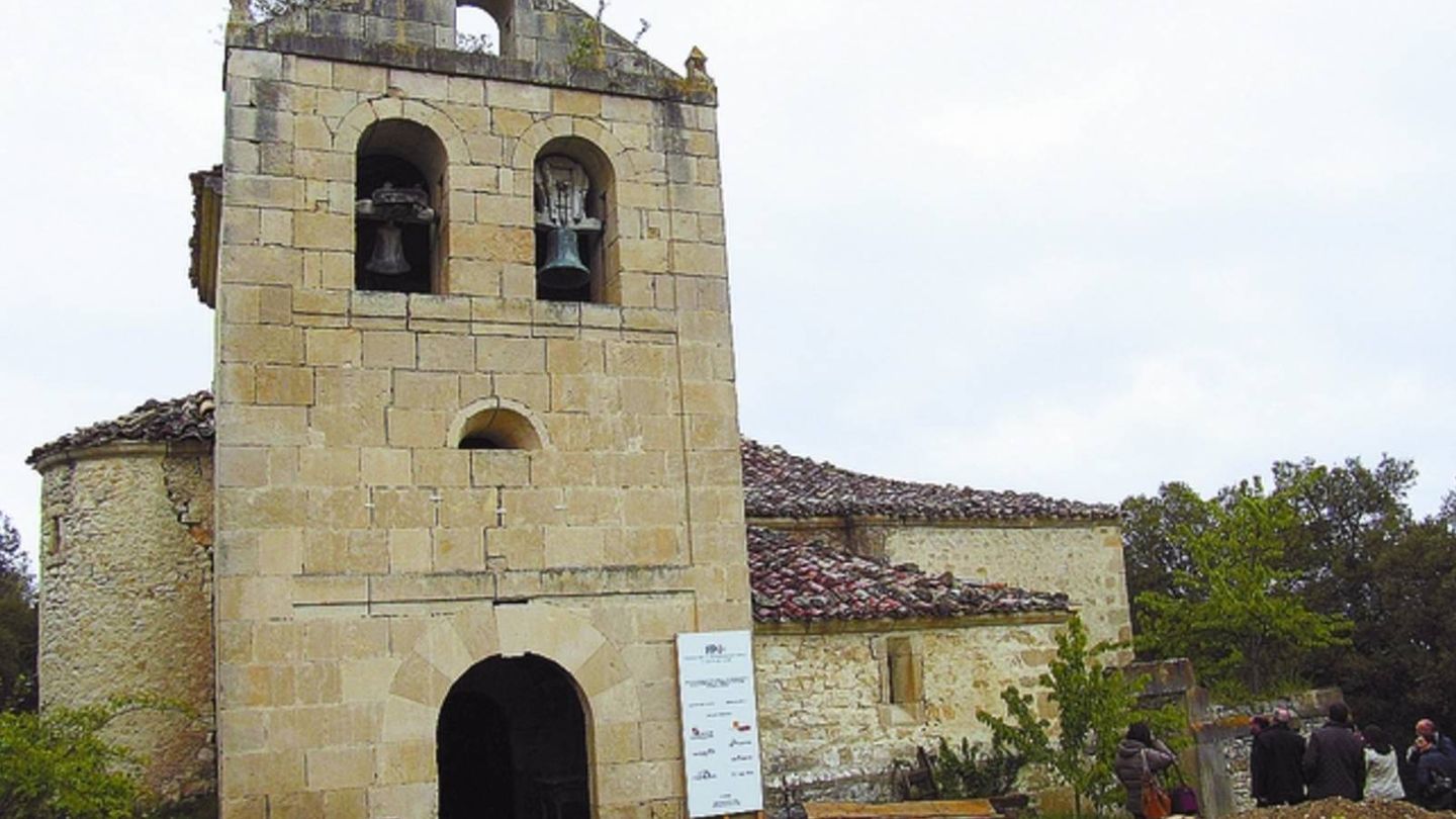 Iglesia de Santa María de Torrentero, cuya nave data del siglo XII, antes del robo de las campanas.