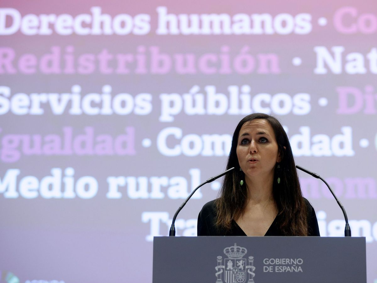 Foto: La nueva ministra de Derechos Sociales y Agenda 2030, Ione Belarra. (EFE) 