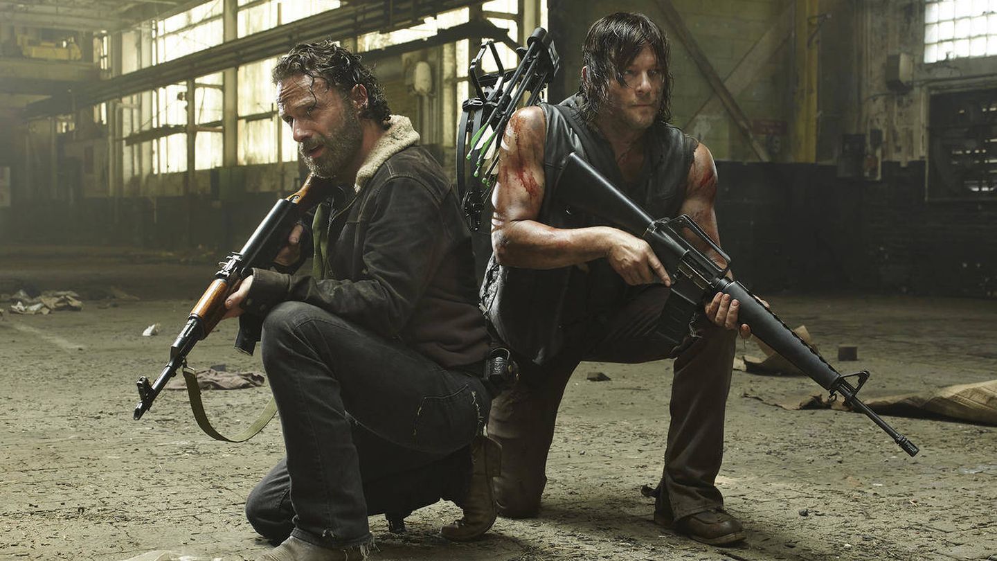 'The Walking Dead' destaca en Netflix a la hora de la cena.