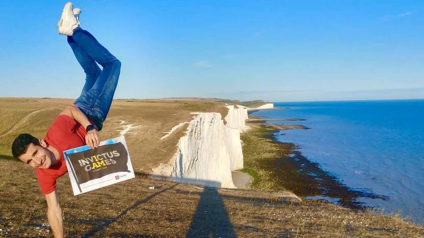 Seven Sisters Cliffs (2018): el rincón favorito de Javier en Reino Unido y foto ganadora de un concurso que le llevó a Australia a asistir a los Invictus Games