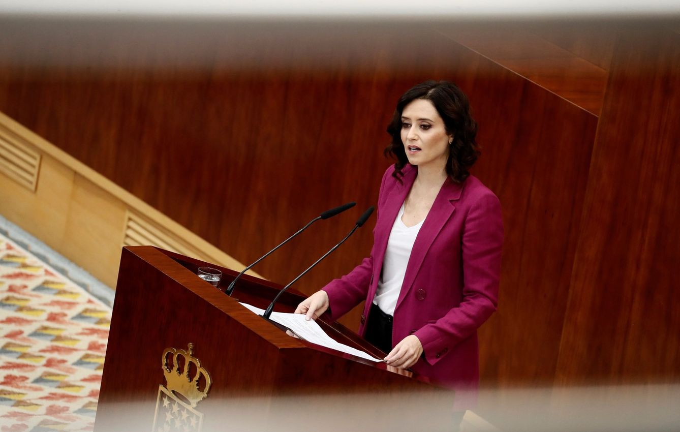 La candidata del PP a la presidencia de la Comunidad de Madrid, Isabel Díaz Ayuso. EFE