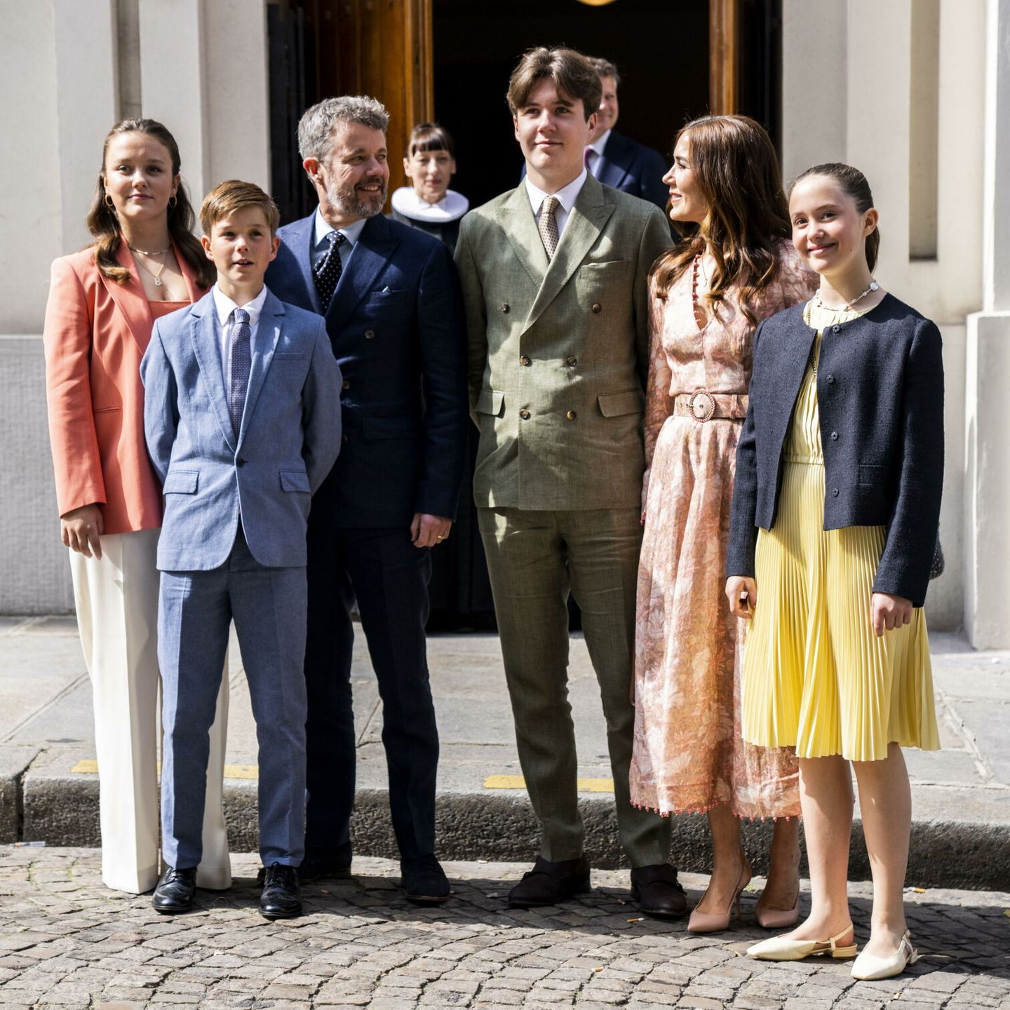 Federico y Mary con sus hijos, el pasado mayo. (EFE/Ida Marie Odgaard)