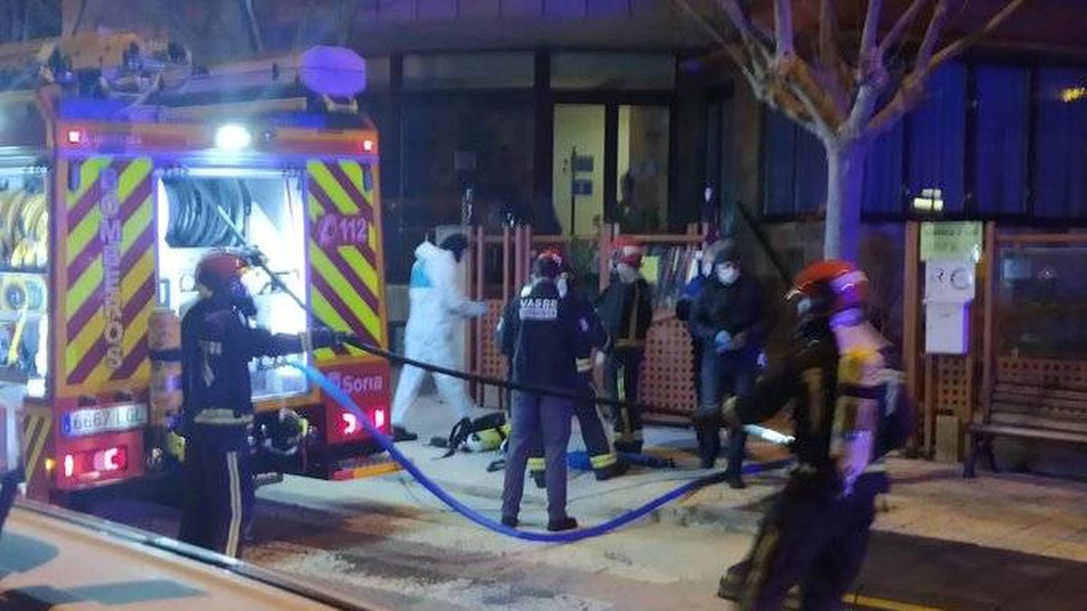Un fallecido y 11 heridos tras un incendio en una residencia de ancianos en Soria