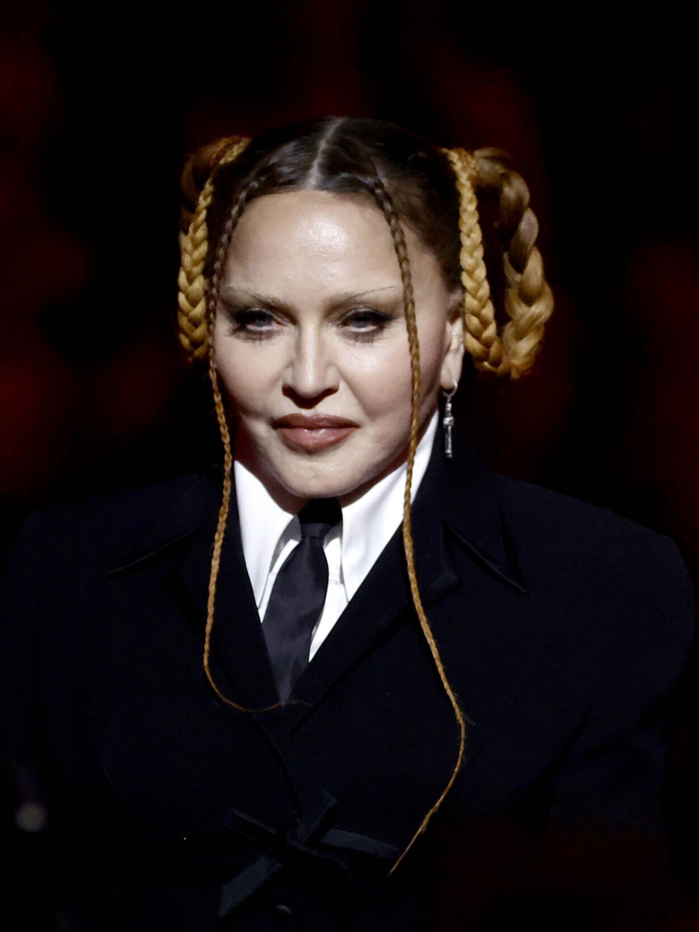 Madonna, en los Premios Grammy de 2023. (Getty)