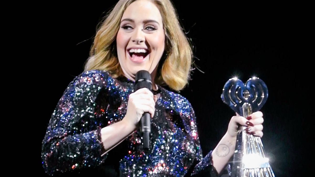 Adele, croquetas de jamón antes de su concierto en Barcelona