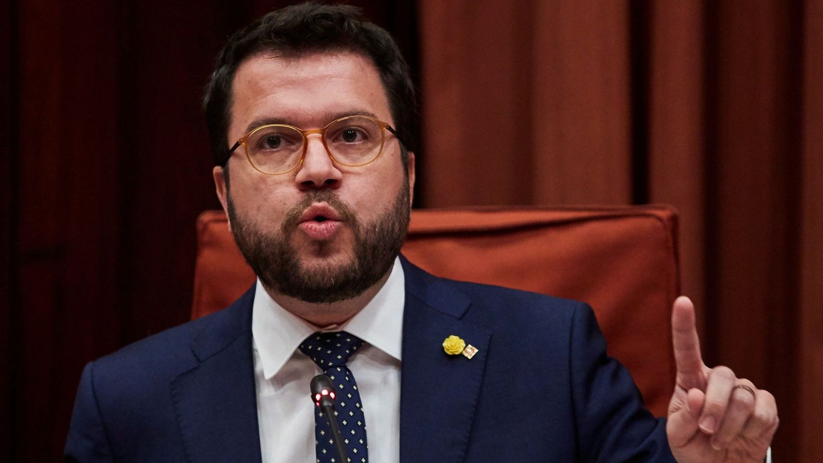 Foto: El vicepresidente del Govern y 'conseller' de Economía y Hacienda de la Generalitat, Pere Aragonès. (EFE)