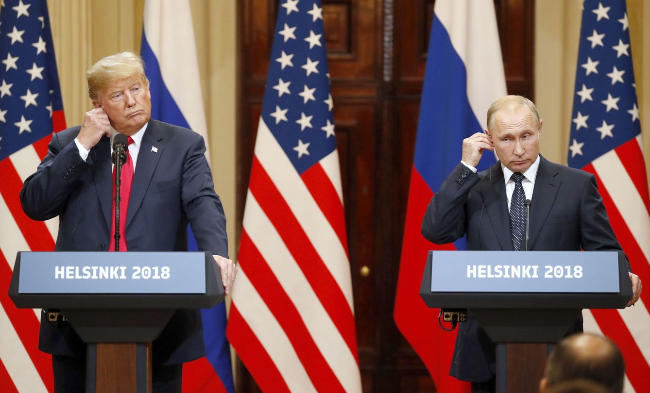 Donald Trump y Vladimir Putin. (Reuters)