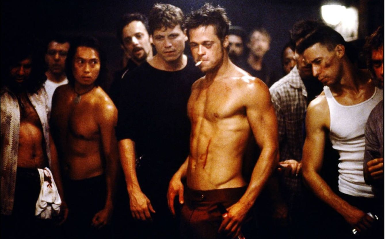 Una imagen de la película 'El club de la lucha'. 