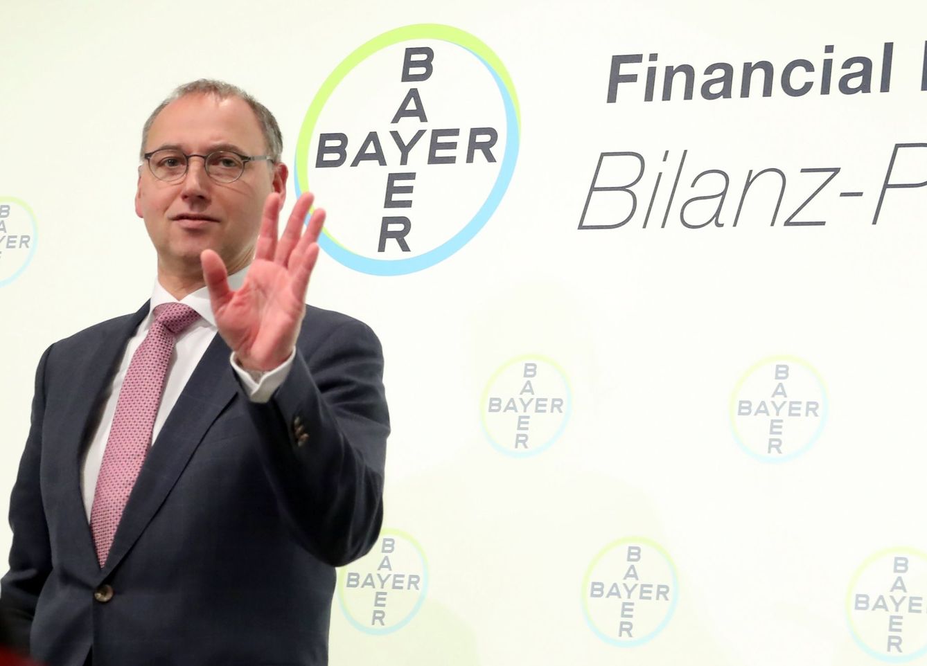 El presidente de la farmacéutica alemana Bayer, Werner Baumann. (EFE)
