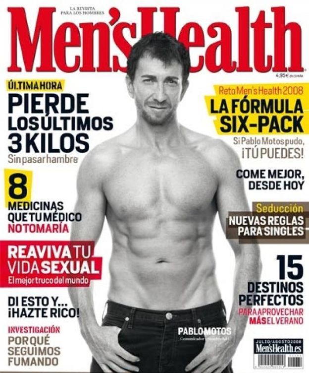 Pablo Motos en la portada de 'Men's Health'