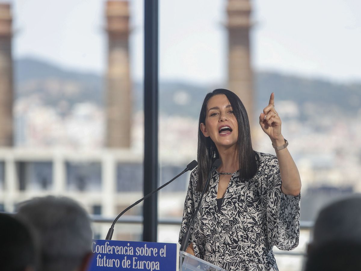 Foto: La presidenta de Ciudadanos, Inés Arrimadas. (EFE/Pérez)