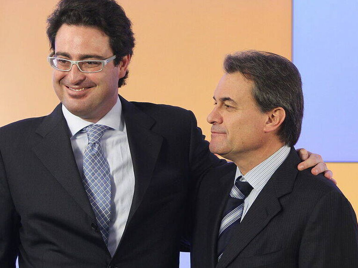 Foto: Artur Mas y su ex hombre de confianza, David Madí. (EFE)