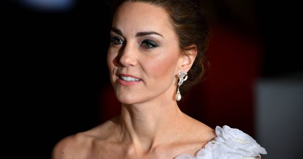 Foto: La duquesa de Cambridge en los BAFTA. (Getty)