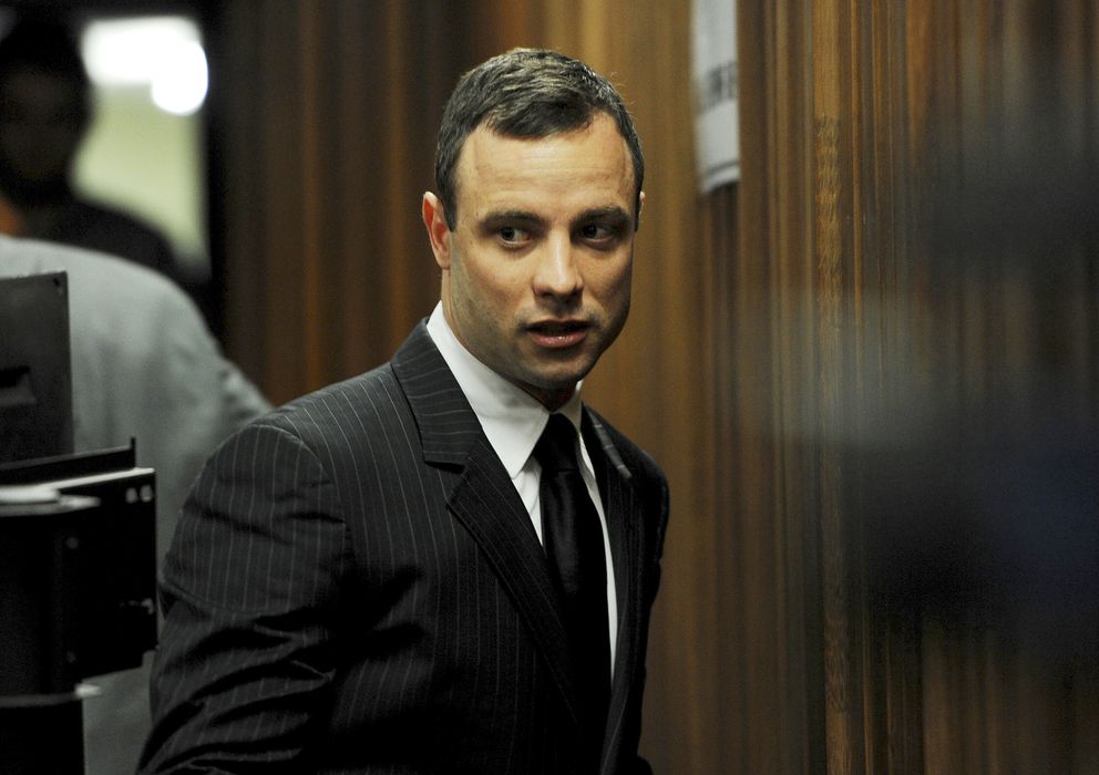 Foto: Oscar Pistorius en el tribunal durante uno de los juicios (Gtres)