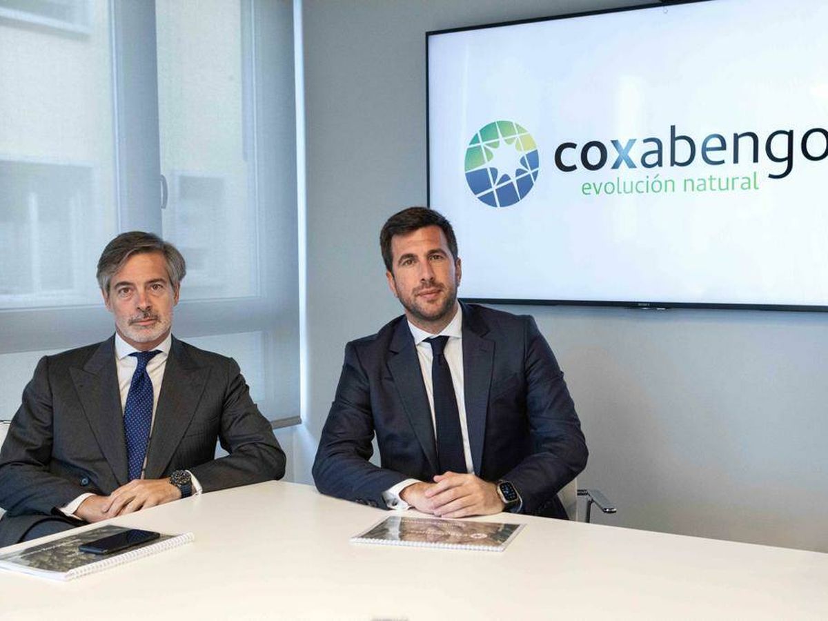Foto: Nacho Moreno y Enrique Riquelme, CEO y presidente de Cox Abengoa.