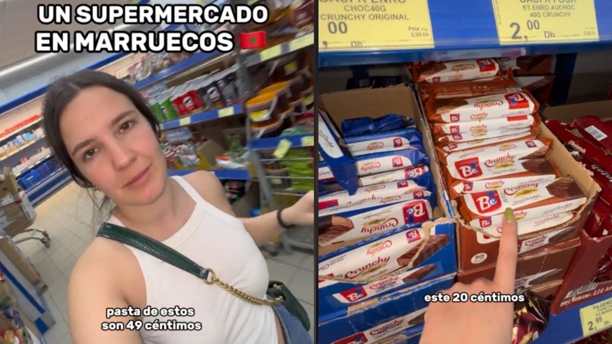 Una española muestra lo que se encuentra en un supermercado de Marruecos: "Esto está muy bien"