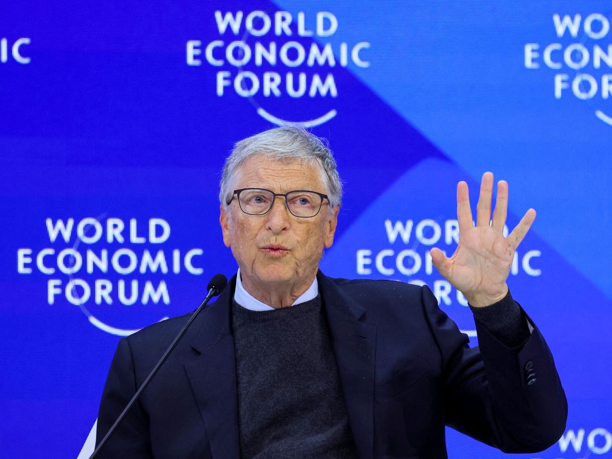 Foto: Bill Gates da las claves acerca de hacia dónde se encamina la robótica (Reuters/Denis Balibouse)