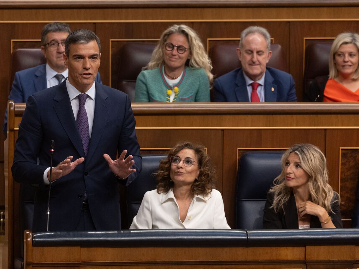 Foto: Pedro Sánchez en el Congreso. (Europa Press/Eduardo Parra)
