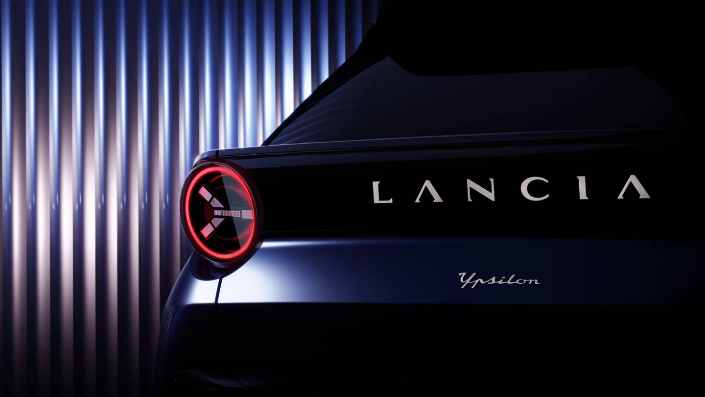 Lancia ha mostrado algunos detalles del nuevo Ypsilon, como la zaga inspirada en el Stratos.