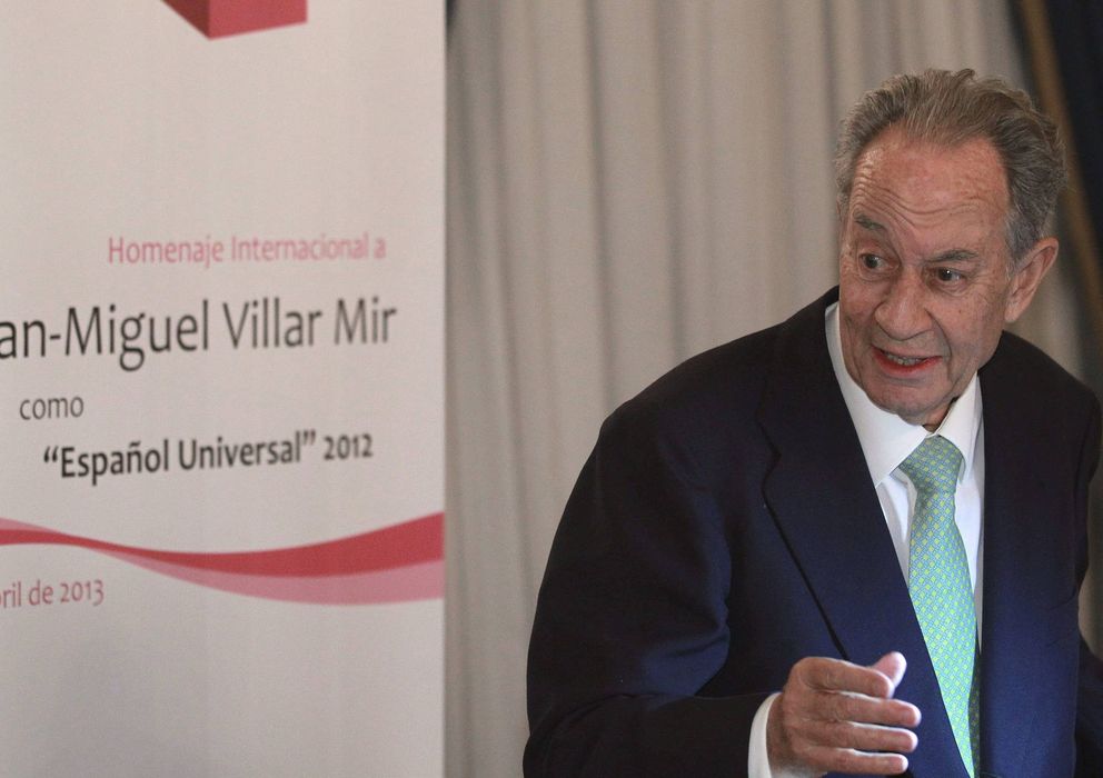 Foto: Juan Miguel Villar Mir, presidente de OHL (EFE)