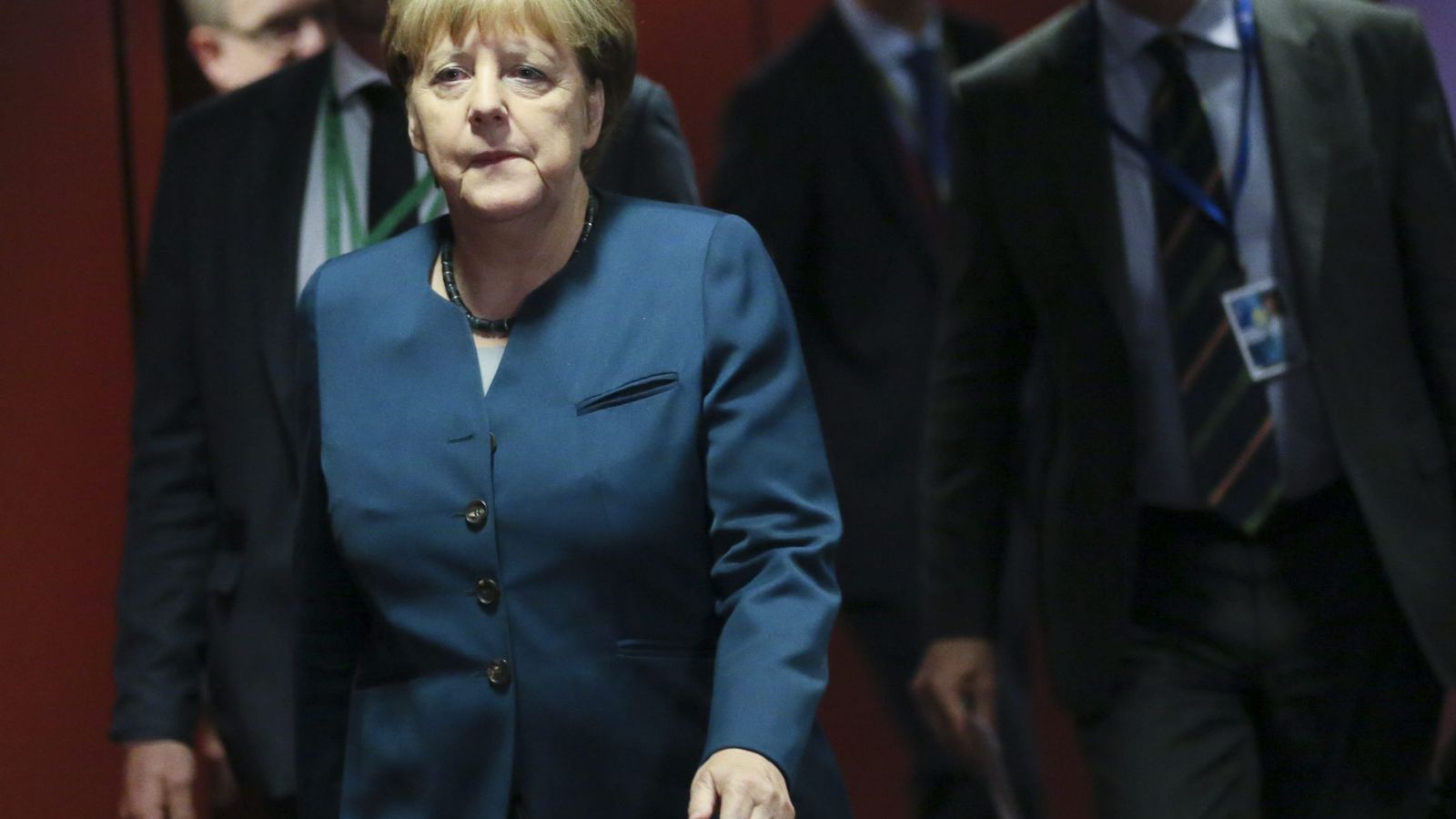 Foto: Merkel, en la cumbre europea celebrada en Bruselas este mes. (Olivier Hoslet / Efe)