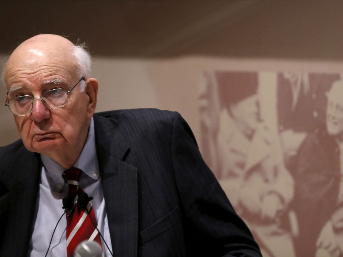 Foto: El expresidente de la Fef Paul Volcker. (Reuters)