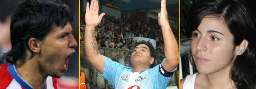 Foto: 'Kun' Agüero, el yerno de Maradona