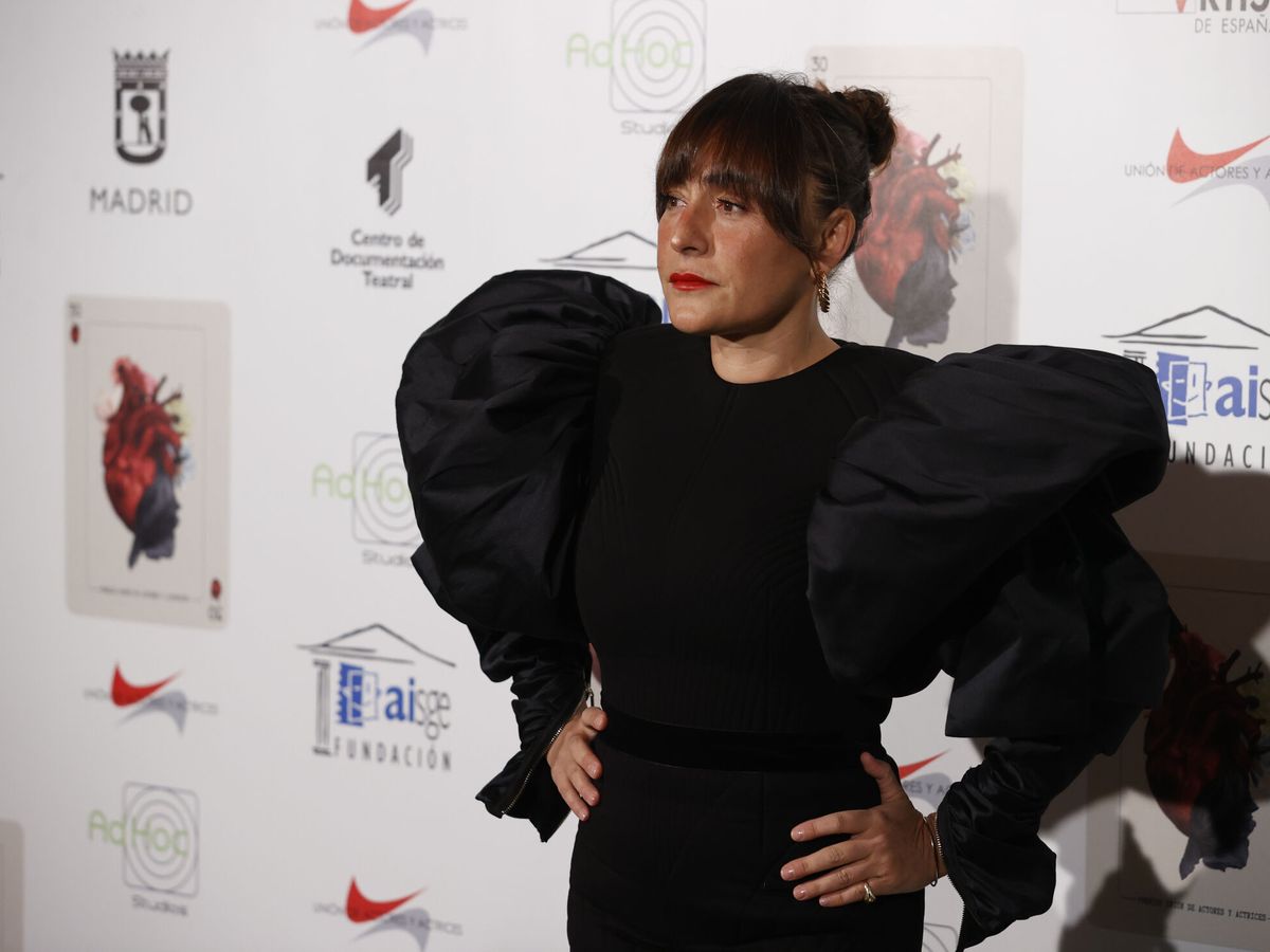 Foto: La actriz Candela Peña, en los premios de la Unión de Actores y Actrices en 2022. (EFE/Juanjo Martín)
